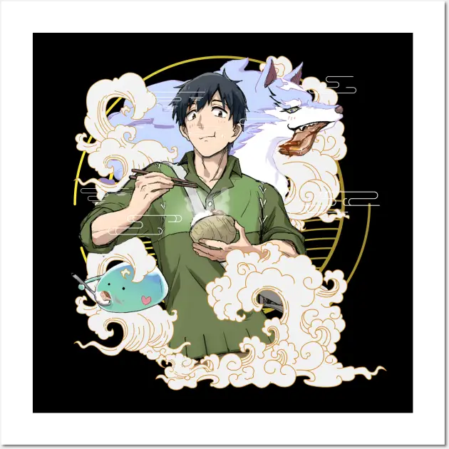 Gambar Mukoda Tsuyoshi sedang memasak