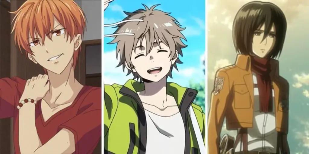 Gambar penggemar anime yang bahagia