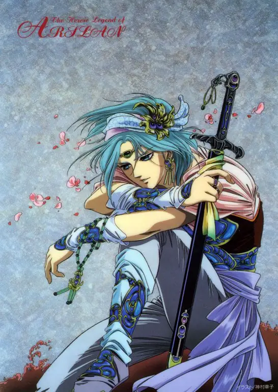 Ilustrasi karakter dari Anime Arslan Senki Ilustrasi karakter dari Anime Arslan Senki