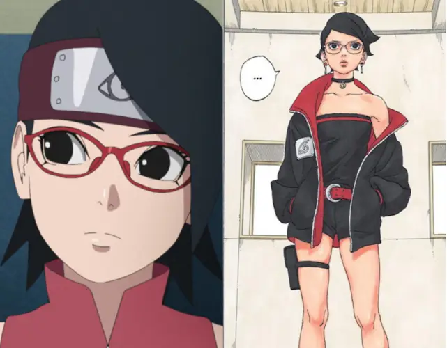Ilustrasi karakter Boruto dan teman-temannya