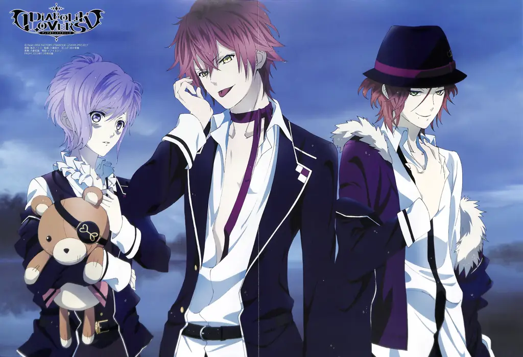 Para Karakter Utama Diabolik Lovers Gambar para karakter Diabolik Lovers