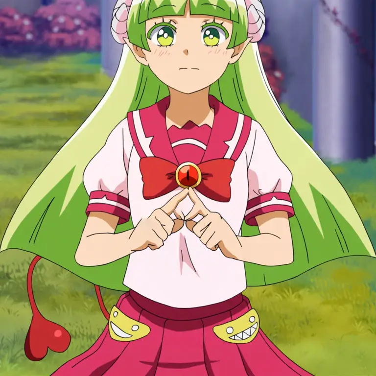 Iruma dan teman-temannya di sekolah iblis