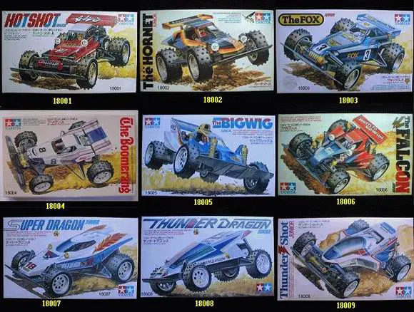 Adegan balap mini 4WD yang menegangkan Gambar adegan balap mini 4WD yang seru