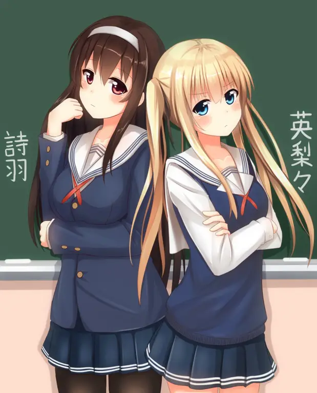 Karakter-karakter utama Saekano Karakter-karakter dalam anime Saekano