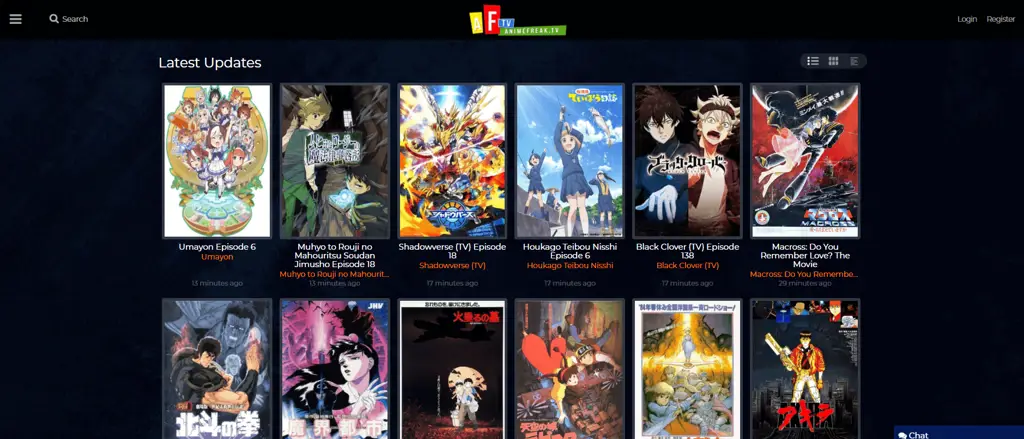 Gambar berbagai situs streaming anime terbaik